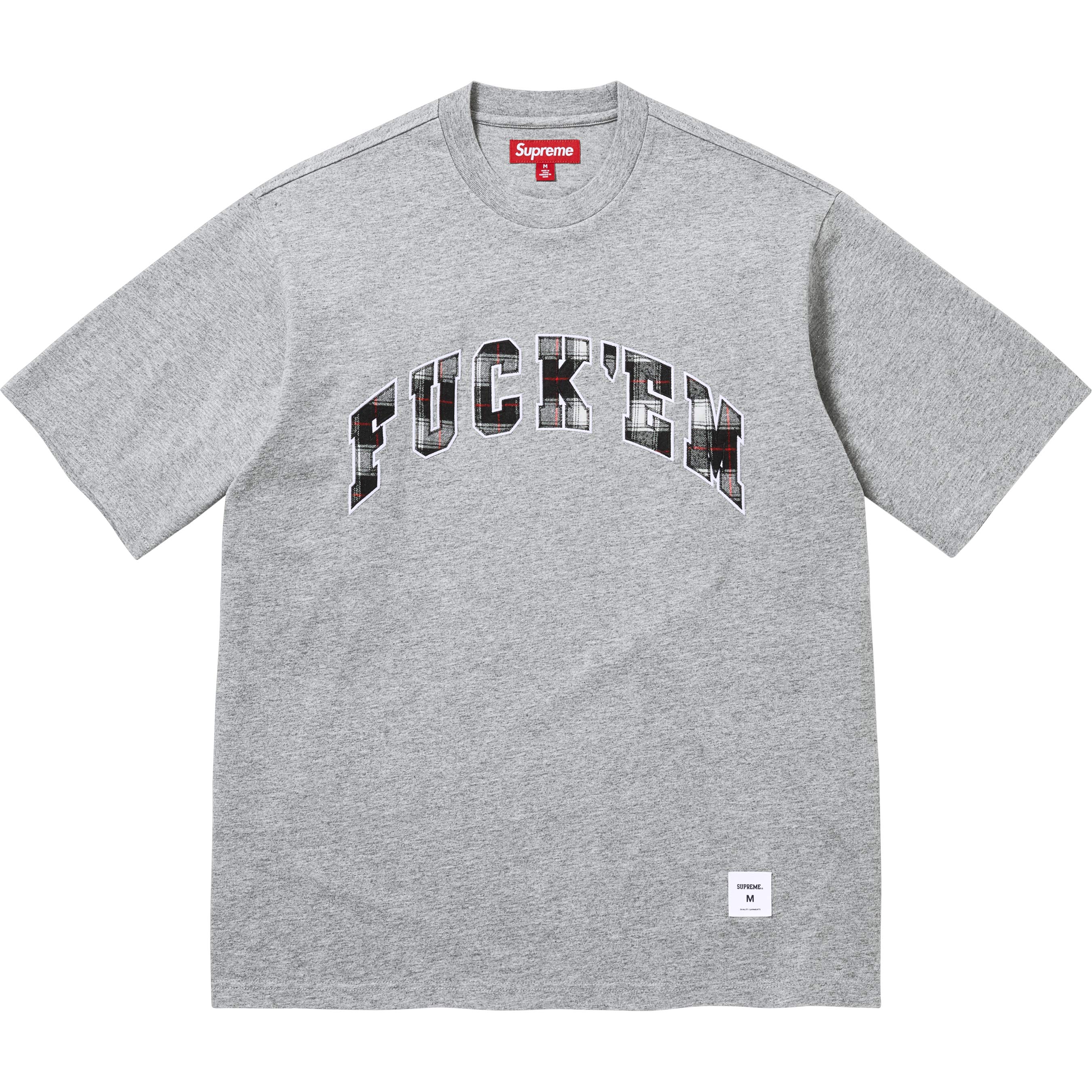 Fuck Em Plaid S/S Top view 4